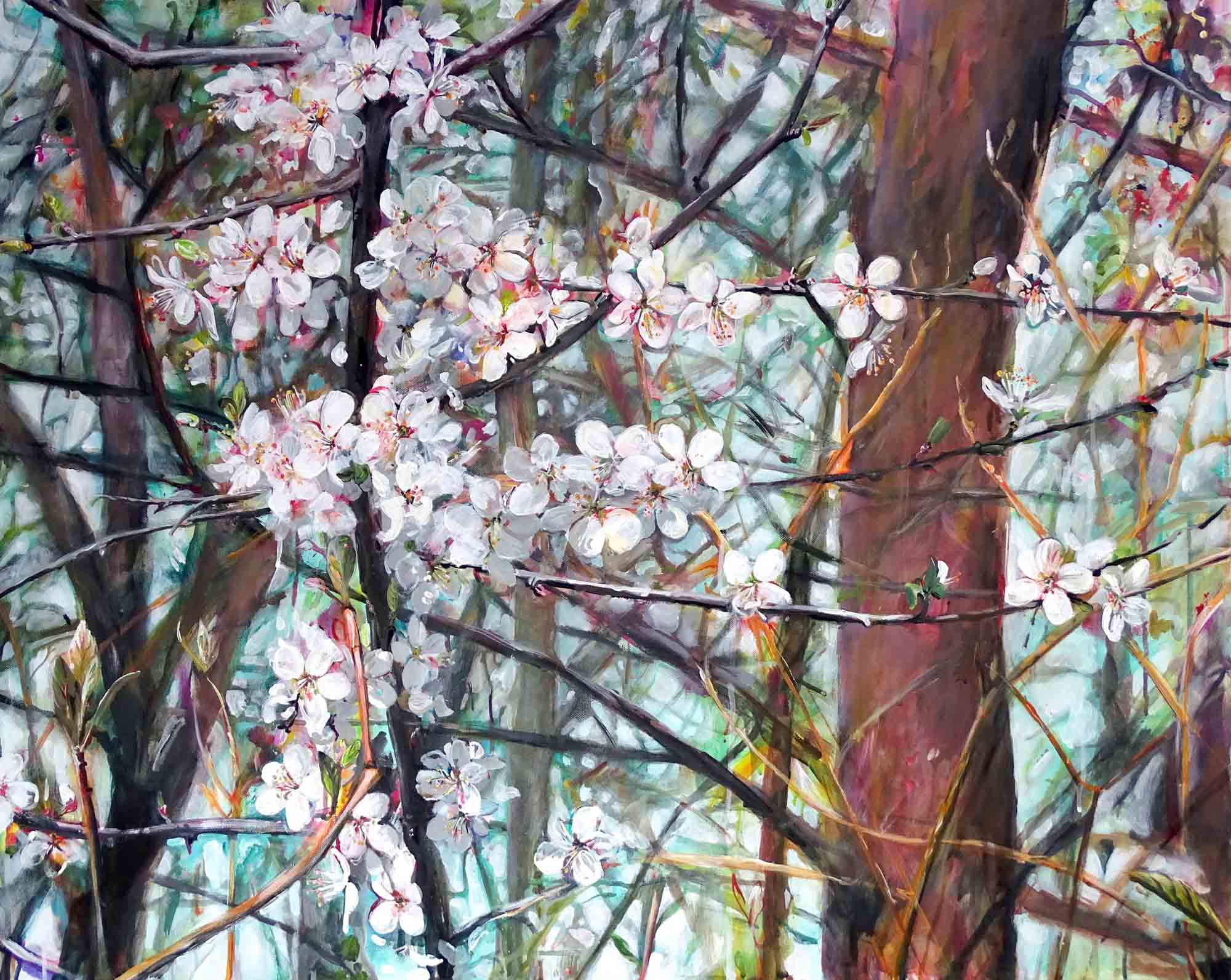  Acryl auf Leinwand 80 x 100 cm 