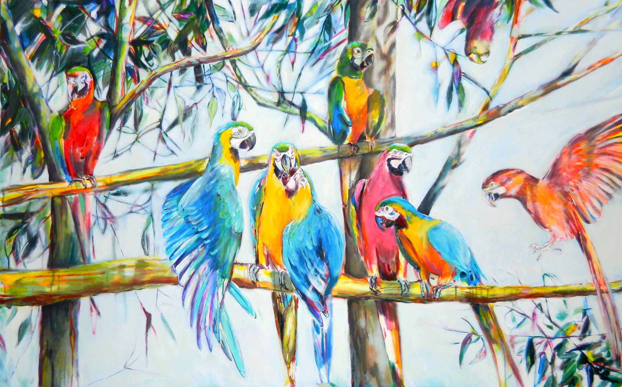  Acryl auf Leinwand, 100 x 140 cm 