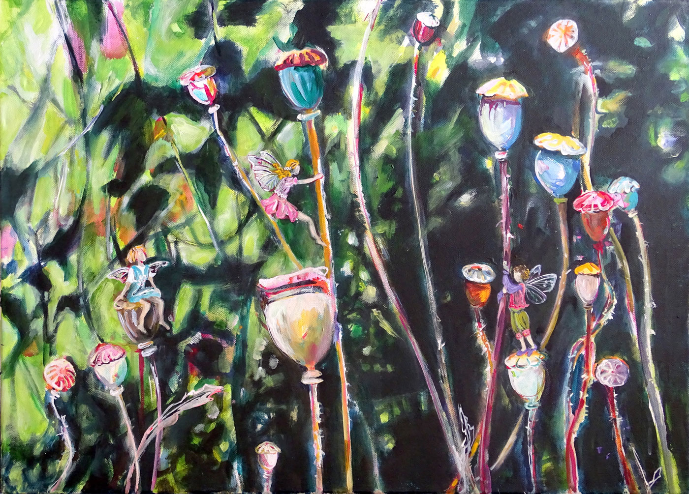 Acryl auf Leinwand, 60 x 120 cm 