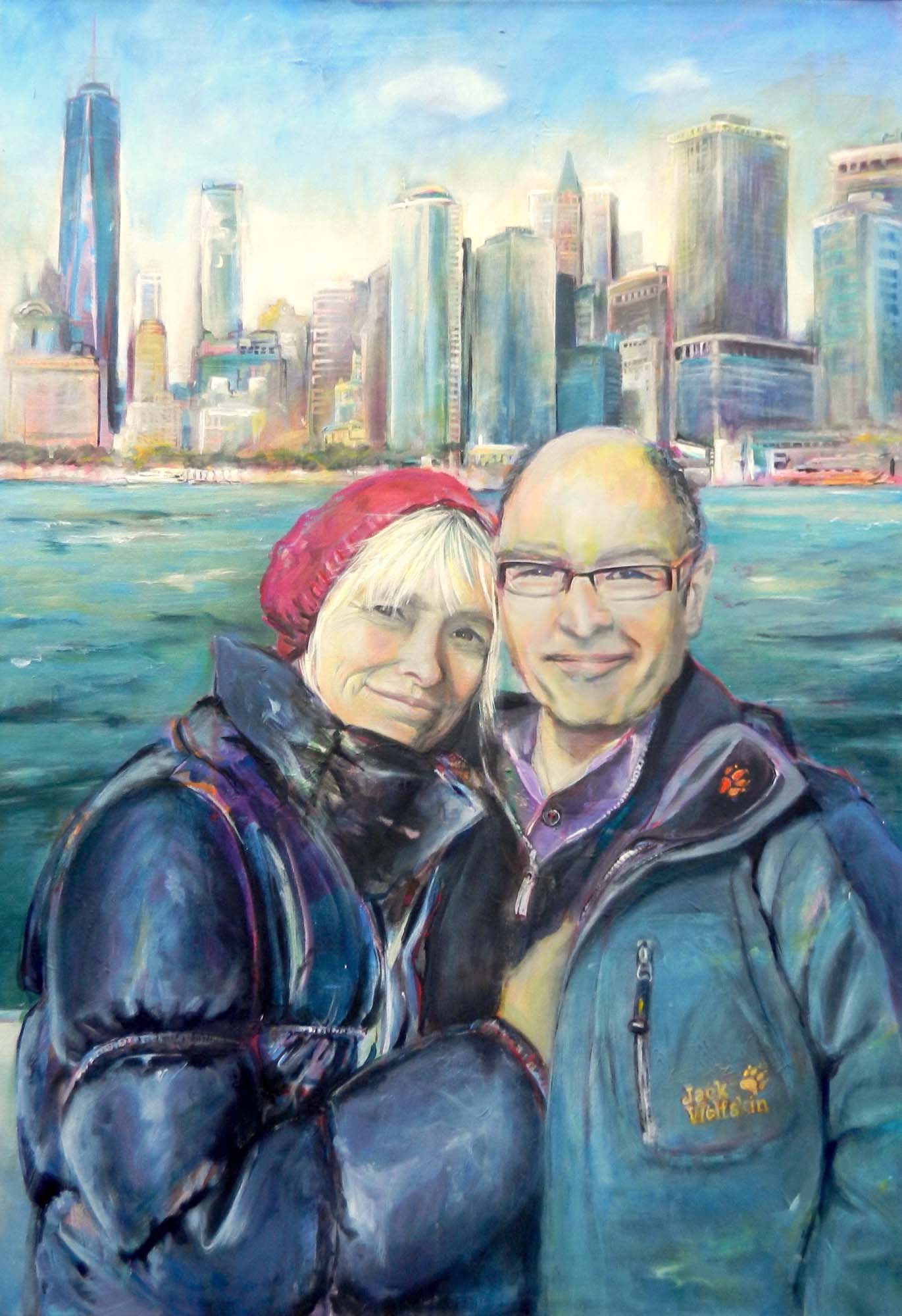 Acryl auf Leinwand, 100 x 70 cm