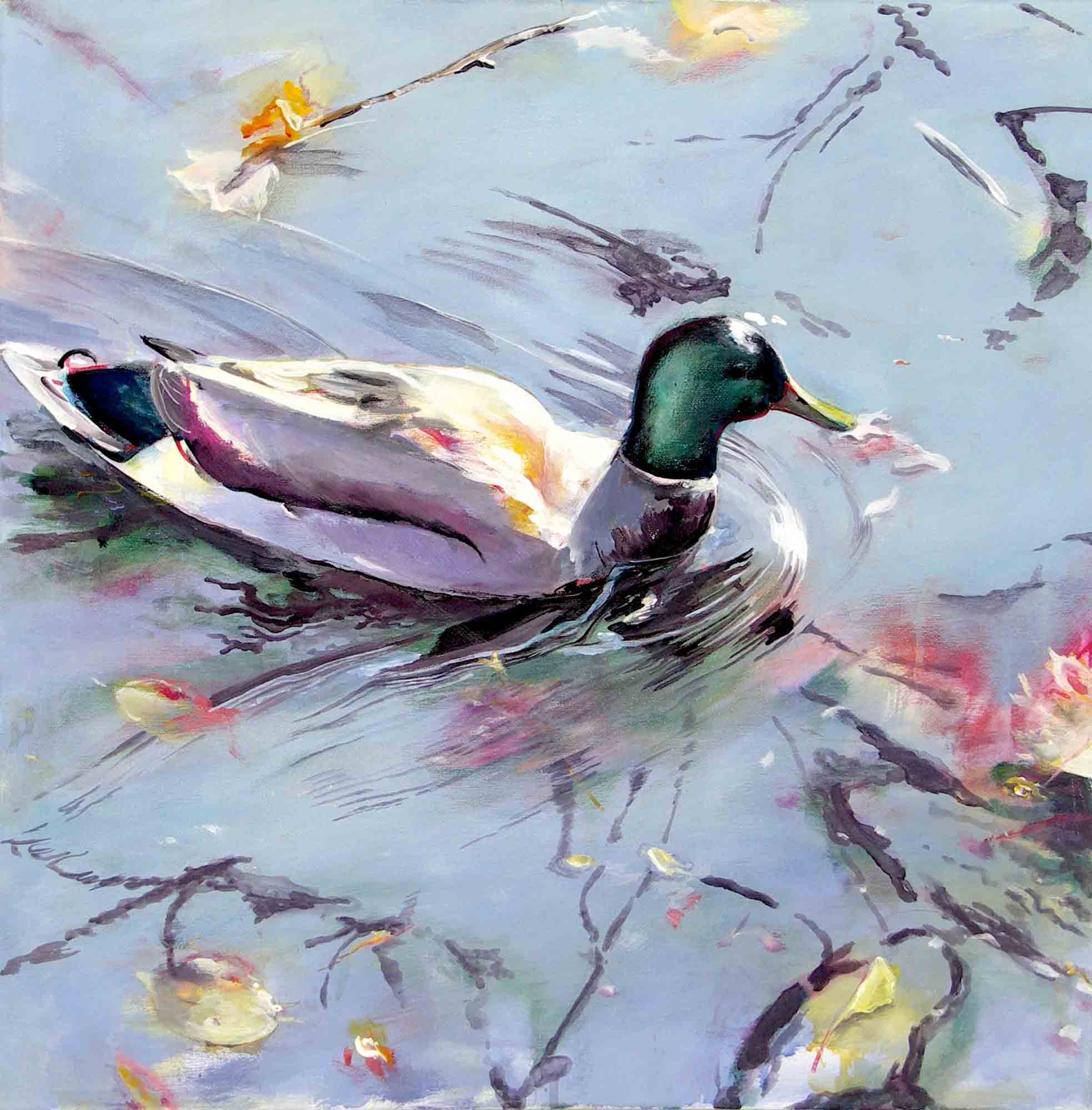 Acryl auf Leinwand, 60 x 60 cm