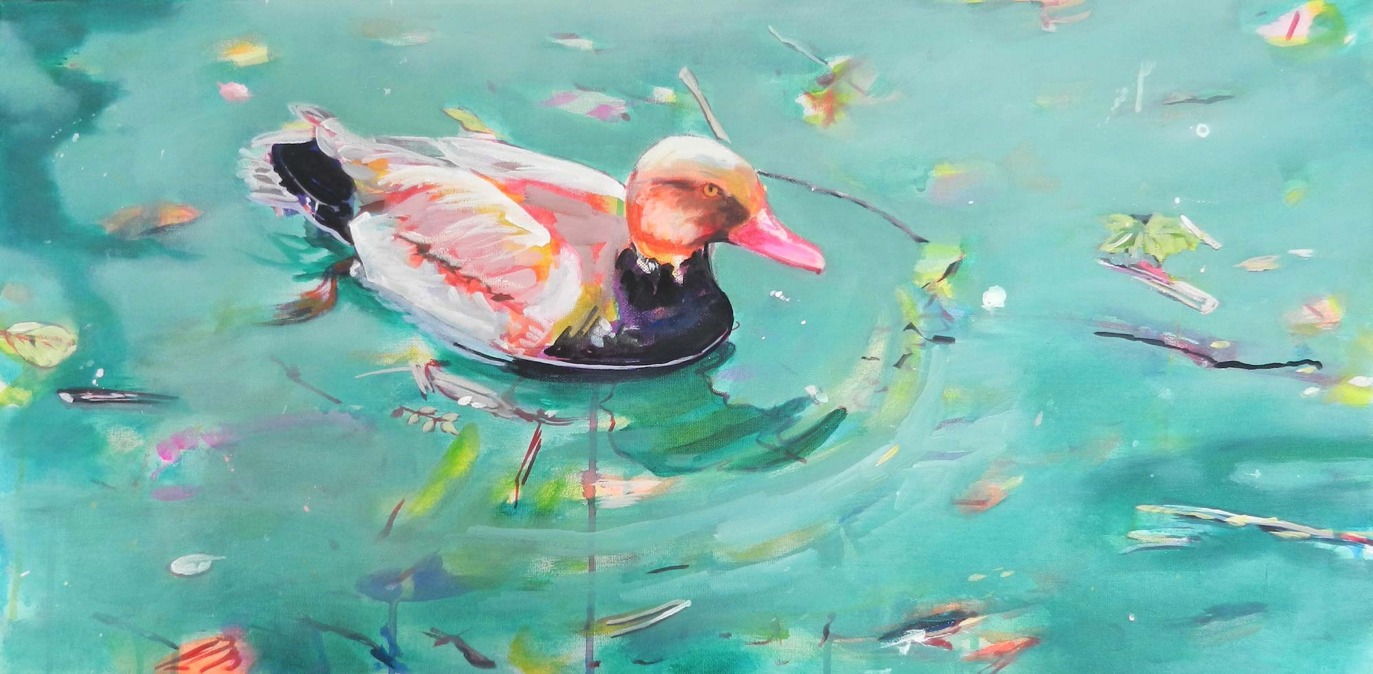  Acryl auf Leinwand, 40 x 80 cm 