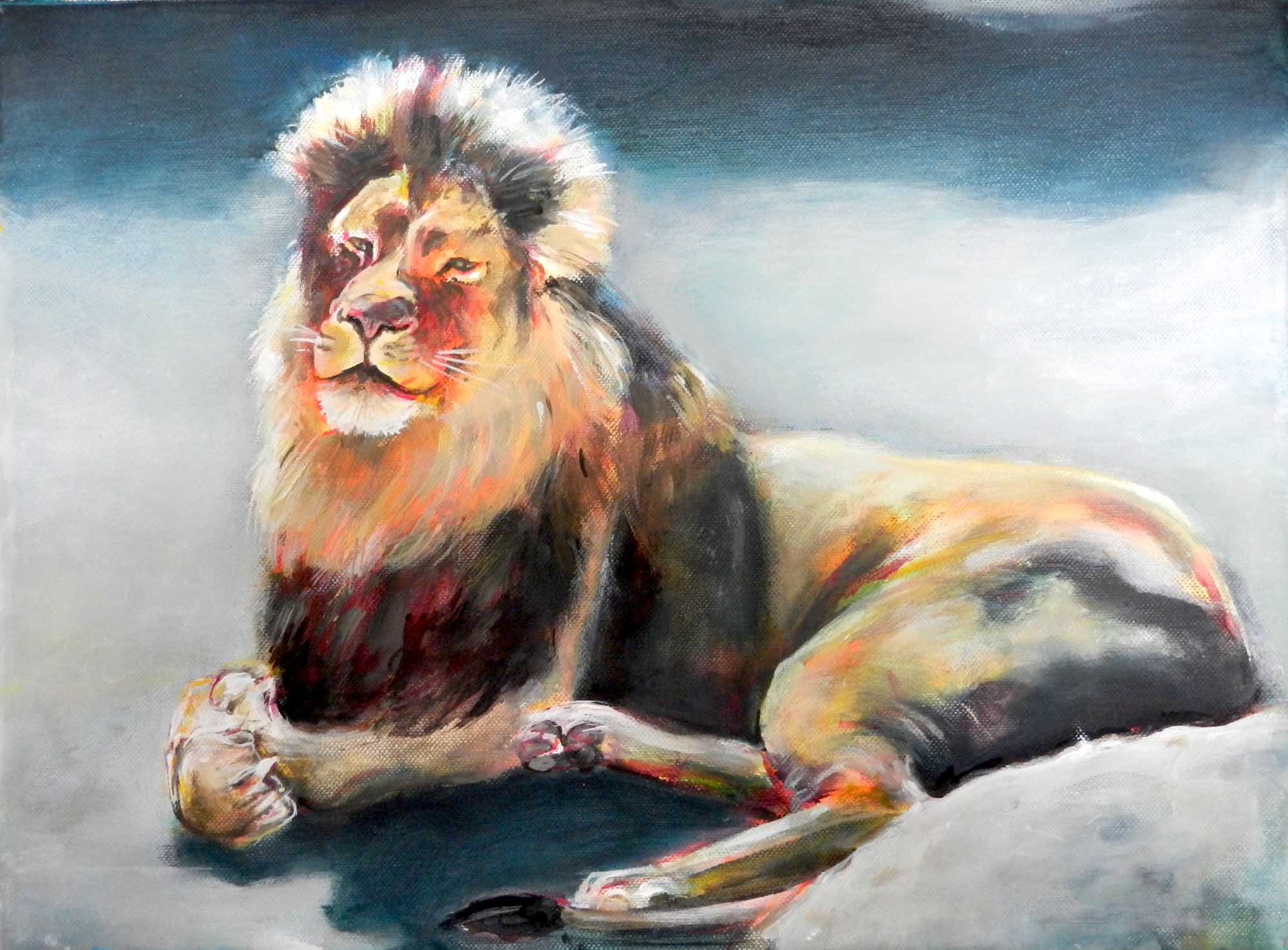  Acryl auf Leinwand, 30 x 40 cm 