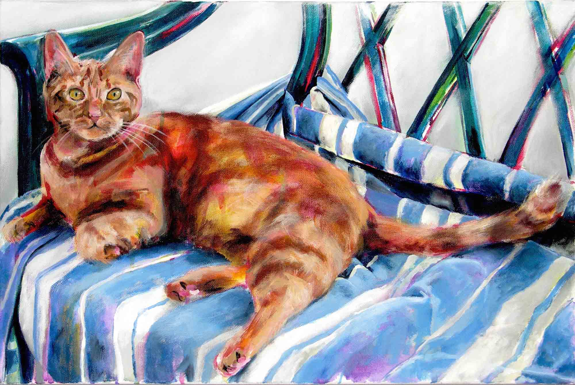  Acryl auf Leinwand, 40 x 60 cm 