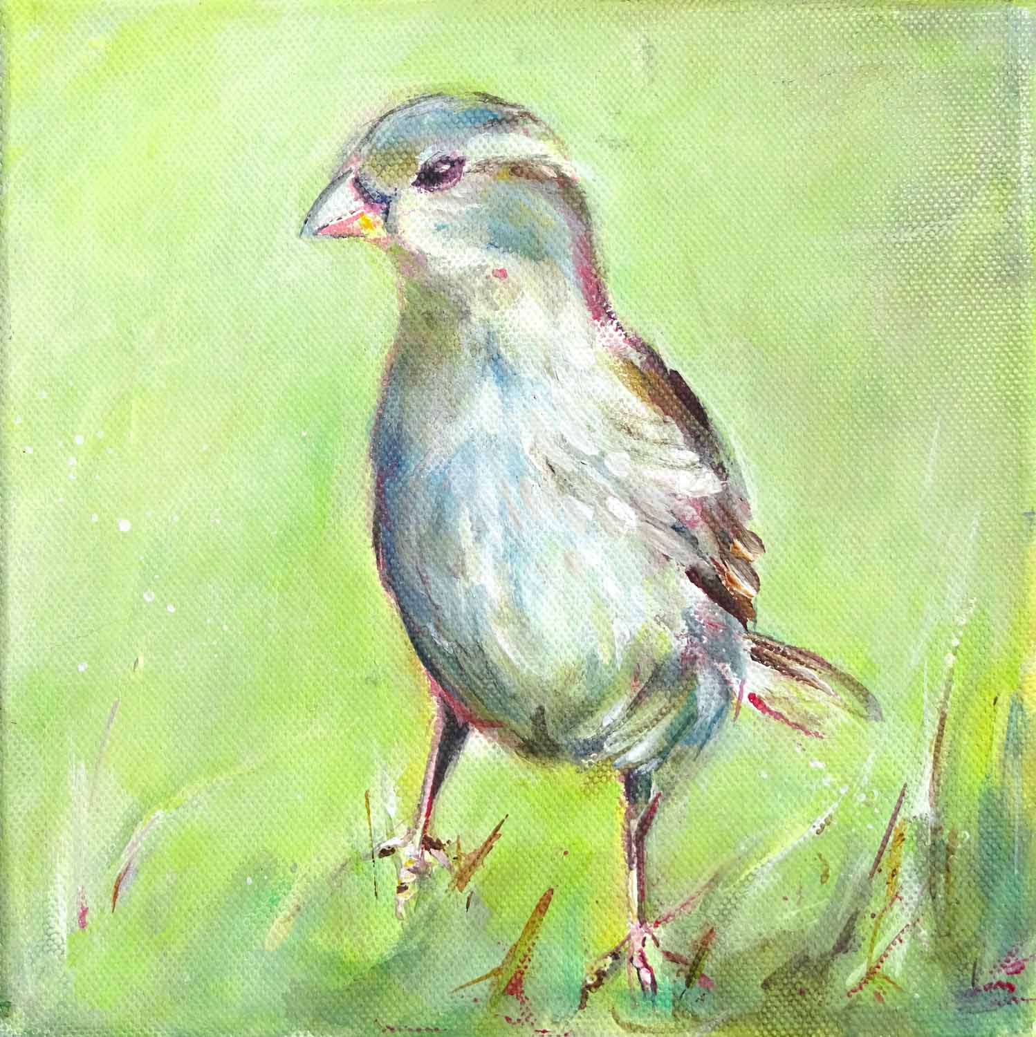  Acryl auf Leinwand, 20 x 20 cm 
