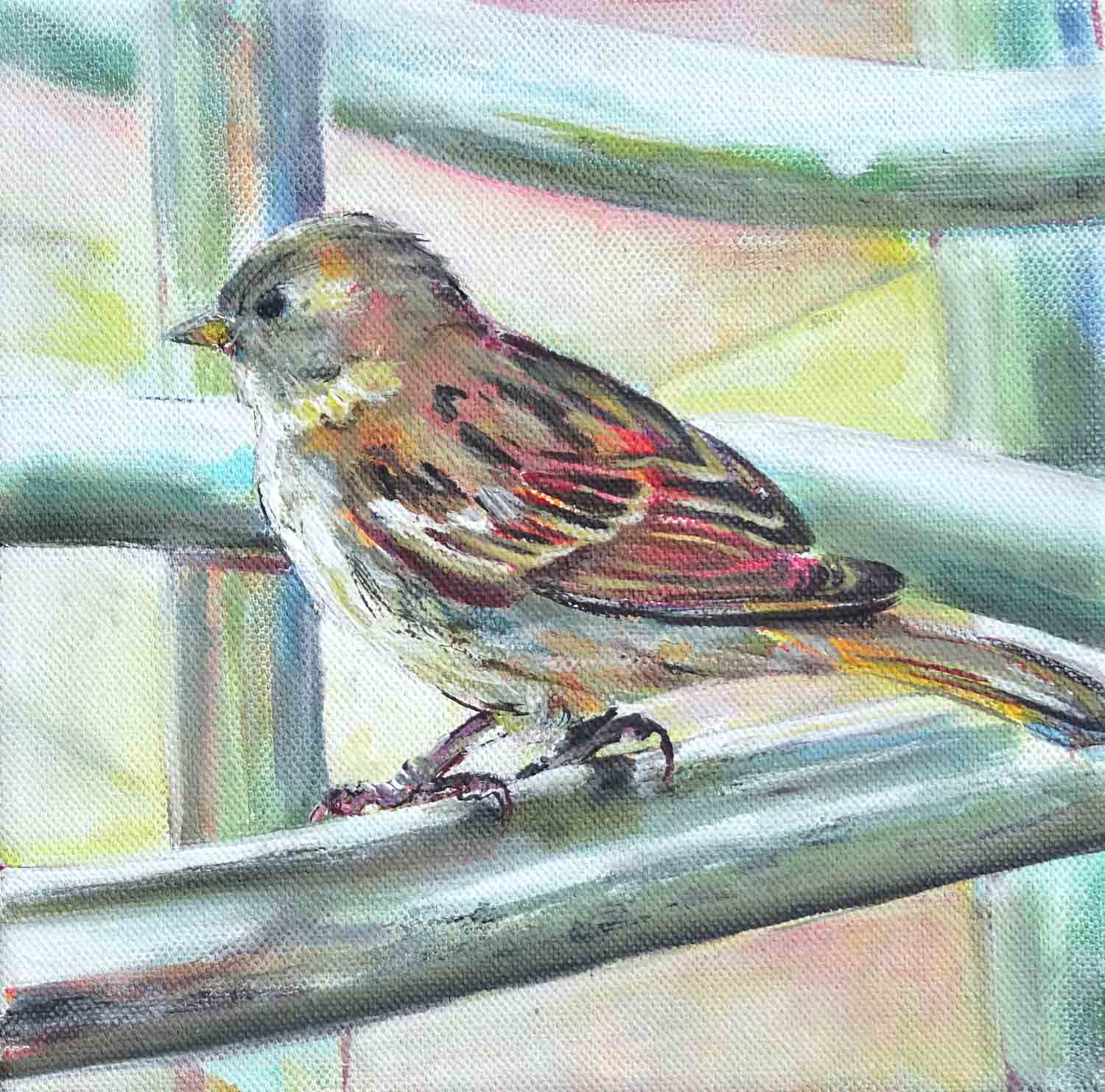  Acryl auf Leinwand, 20 x 20 cm 