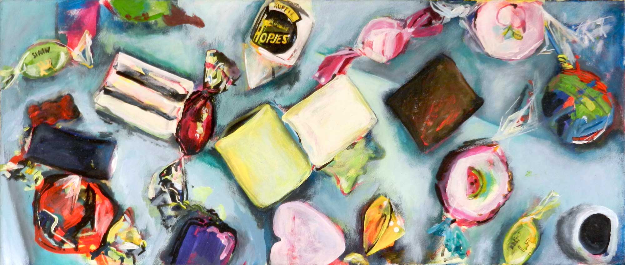  Acryl auf Leinwand, 30 x 70 cm 